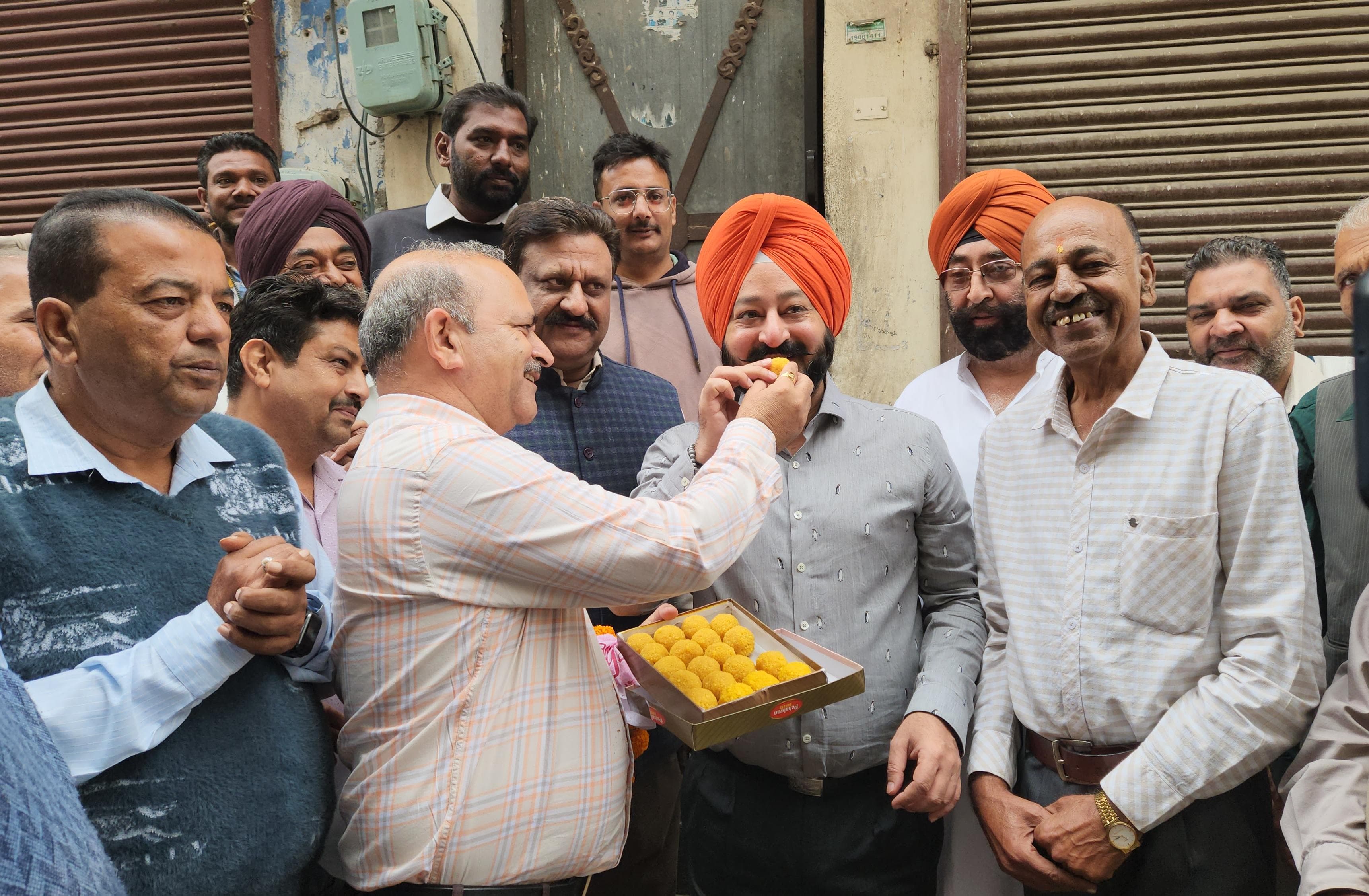 Repair work of damaged roads in Patiala city continues on war footing: MLA Kohli